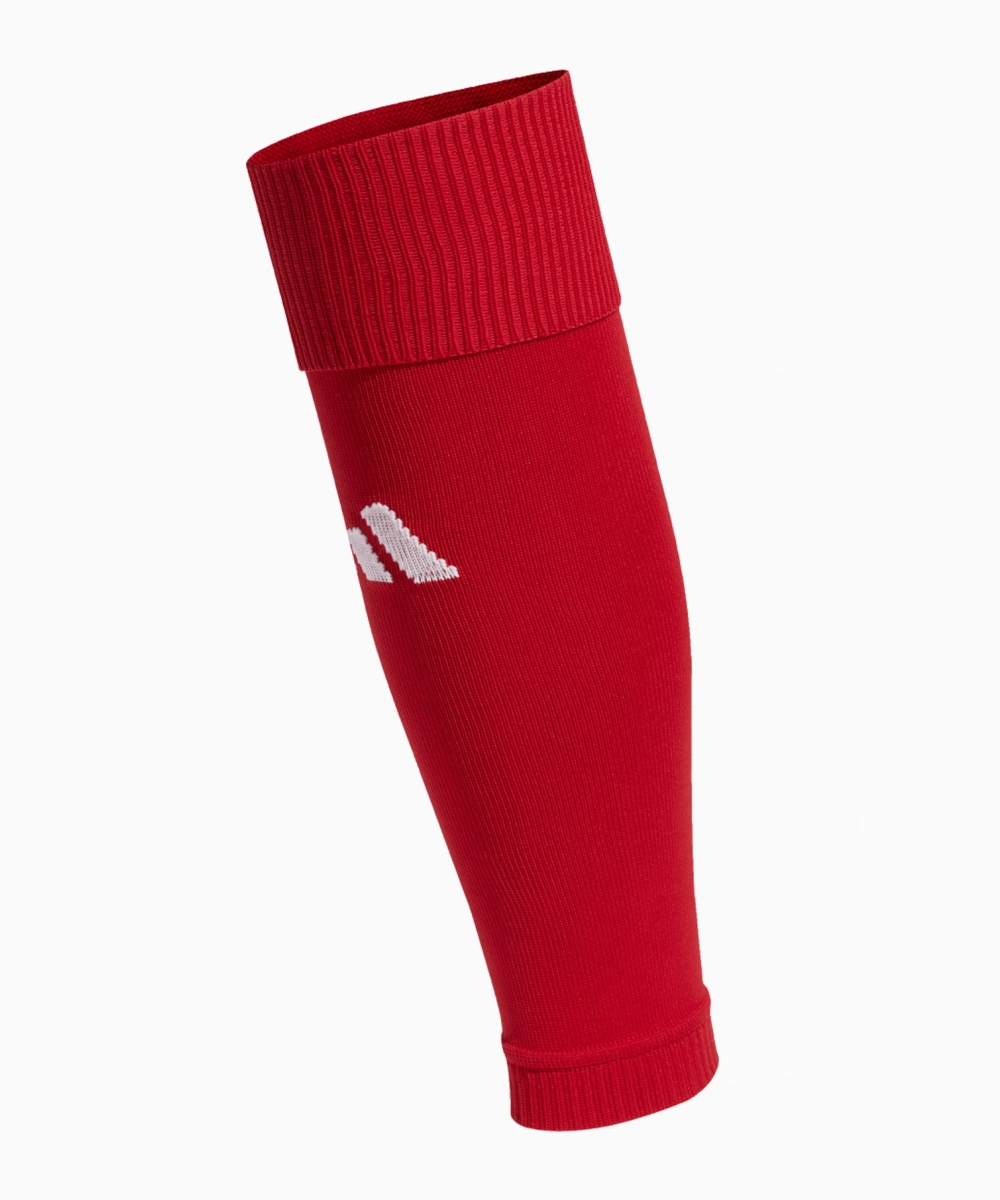 Getry piłkarskie Adidas Sleeve - czerwone